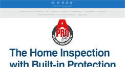 Desktop Screenshot of homeinspectionfriscotx.com